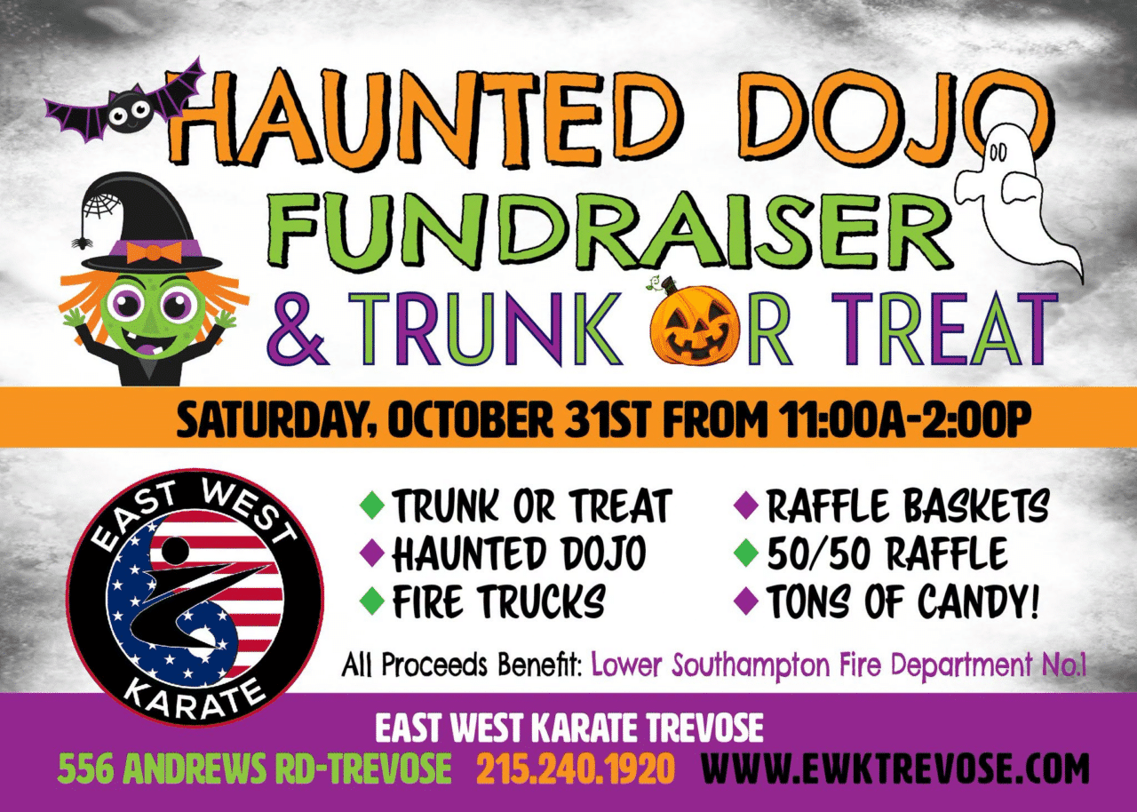 6th Annual Haunted Dojo & Trunk or Treat Fundraiser!
